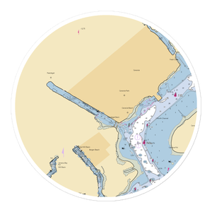 Hudson River Yacht Club Inc (Brooklyn, NY) NOAA Chart Sticker