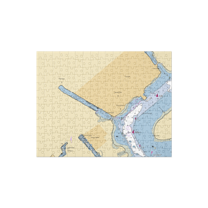 Midget Squadron Yacht Club (Brooklyn, NY) NOAA Chart Jigsaw Puzzle