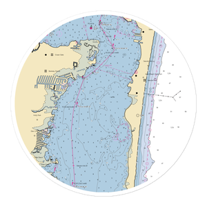 Holly Park Beach Club (Ocean Gate, NJ) NOAA Chart Sticker