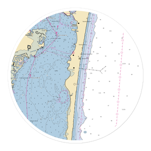 Wheelhouse Marina (Brick, NJ) NOAA Chart Sticker