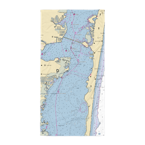 Good Luck Point Marina (Brick, NJ) NOAA Chart Towel