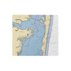 Good Luck Point Marina (Brick, NJ) NOAA Chart  Gaming Mouse Pad