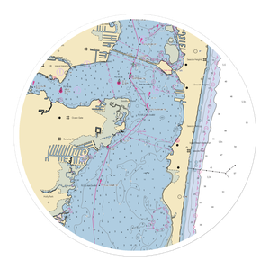 Good Luck Point Marina (Brick, NJ) NOAA Chart Sticker