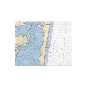 Seaside Park Yacht Club (Brick, NJ) NOAA Chart Jigsaw Puzzle