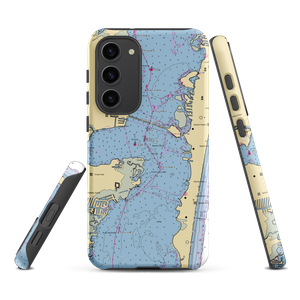 Ocean Gate Yacht Basin (Brick, NJ) NOAA Chart Samsung Phone Case