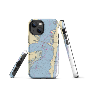 Ocean Gate Yacht Basin (Brick, NJ) NOAA Chart  Tough iPhone Case