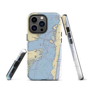 Ocean Gate Yacht Basin (Brick, NJ) NOAA Chart  Tough iPhone Case