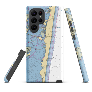 Docksider Marina (Brick, NJ) NOAA Chart Samsung Phone Case