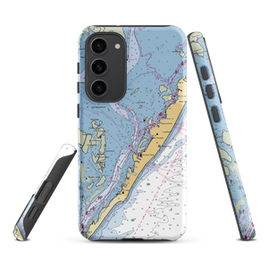 Beach Haven Yacht Club Marina (Beach Haven, NJ) NOAA Chart Samsung Phone Case