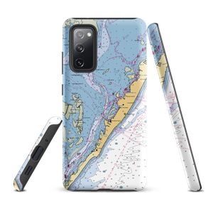 Beach Haven Yacht Club Marina (Beach Haven, NJ) NOAA Chart Samsung Phone Case