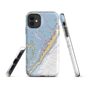 Beach Haven Yacht Club Marina (Beach Haven, NJ) NOAA Chart  Tough iPhone Case