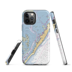 Beach Haven Yacht Club Marina (Beach Haven, NJ) NOAA Chart  Tough iPhone Case