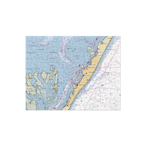 Beach Haven Yacht Club Marina (Beach Haven, NJ) NOAA Chart Jigsaw Puzzle