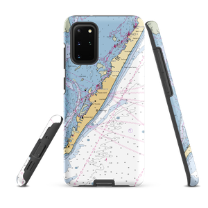 Polly's Dock & Rowboats (Beach Haven, NJ) NOAA Chart Samsung Phone Case