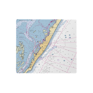 Howe Marina (Beach Haven, NJ) NOAA Chart  Gaming Mouse Pad