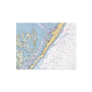 Mordecai Boat Basin (Beach Haven, NJ) NOAA Chart Jigsaw Puzzle