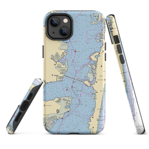 East Dover Marina (Brick, NJ) NOAA Chart  Tough iPhone Case