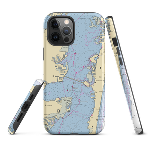 East Dover Marina (Brick, NJ) NOAA Chart  Tough iPhone Case