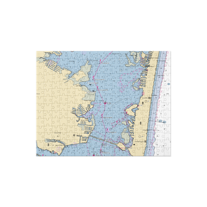 Hobby Lobby Marine (Island Heights, NJ) NOAA Chart Jigsaw Puzzle