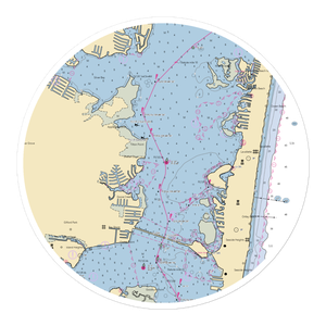 Hobby Lobby Marine (Island Heights, NJ) NOAA Chart Sticker