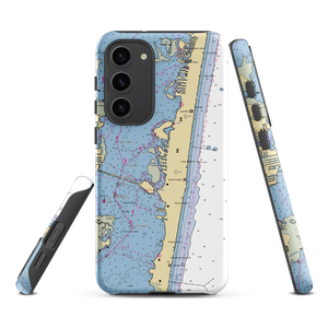 Cranberry Inlet Marina (Lavallette, NJ) NOAA Chart Samsung Phone Case