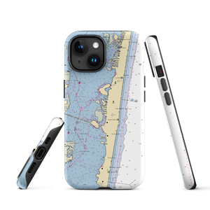 Docksider (Lavallette, NJ) NOAA Chart  Tough iPhone Case