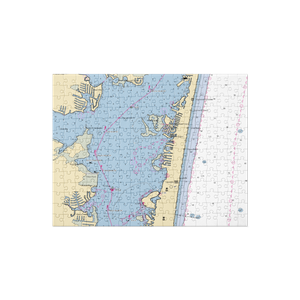 Lavallette Yacht Club (Lavallette, NJ) NOAA Chart Jigsaw Puzzle