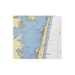 Lavallette Yacht Club (Lavallette, NJ) NOAA Chart  Gaming Mouse Pad