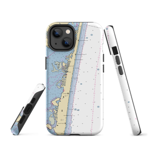 Ocean Beach Marine Center, Lavallette (Lavallette, NJ) NOAA Chart  Tough iPhone Case