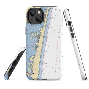 Ocean Beach Marine Center, Lavallette (Lavallette, NJ) NOAA Chart  Tough iPhone Case