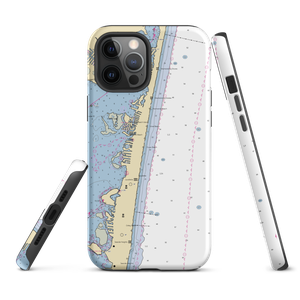 Ocean Beach Marine Center, Lavallette (Lavallette, NJ) NOAA Chart  Tough iPhone Case