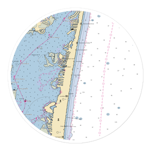 Ocean Beach Marine Center, Lavallette (Lavallette, NJ) NOAA Chart Sticker