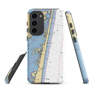 Chadwick Island Marina (Lavallette, NJ) NOAA Chart Samsung Phone Case