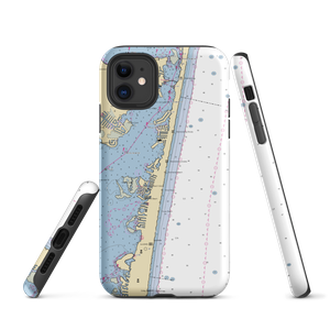 Chadwick Island Marina (Lavallette, NJ) NOAA Chart  Tough iPhone Case