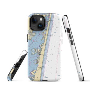 Chadwick Island Marina (Lavallette, NJ) NOAA Chart  Tough iPhone Case