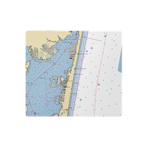 Chadwick Island Marina (Lavallette, NJ) NOAA Chart  Gaming Mouse Pad