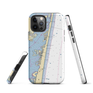 Harbour Yacht Club & Marina (Mantoloking, NJ) NOAA Chart  Tough iPhone Case