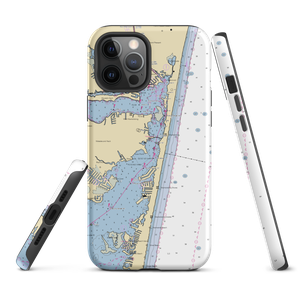 Mantoloking Yacht Club (Mantoloking, NJ) NOAA Chart  Tough iPhone Case