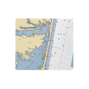 Mantoloking Yacht Club (Mantoloking, NJ) NOAA Chart  Gaming Mouse Pad