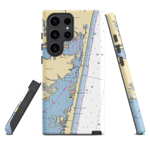 David Beaton & Sons, Inc. Boatyard (Mantoloking, NJ) NOAA Chart Samsung Phone Case