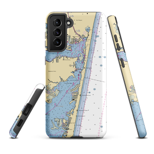 David Beaton & Sons, Inc. Boatyard (Mantoloking, NJ) NOAA Chart Samsung Phone Case