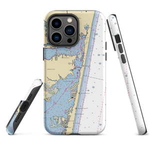 David Beaton & Sons, Inc. Boatyard (Mantoloking, NJ) NOAA Chart  Tough iPhone Case