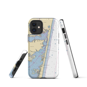 David Beaton & Sons, Inc. Boatyard (Mantoloking, NJ) NOAA Chart  Tough iPhone Case