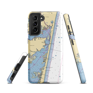 Barnegat Bay Marina (Mantoloking, NJ) NOAA Chart Samsung Phone Case