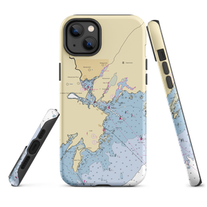 Shore Acres Point Corp. (Mamaroneck, NY) NOAA Chart  Tough iPhone Case