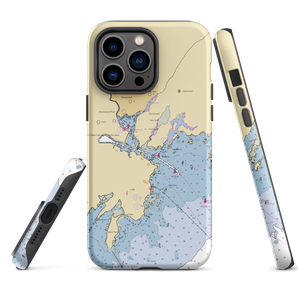 Shore Acres Point Corp. (Mamaroneck, NY) NOAA Chart  Tough iPhone Case