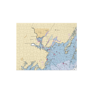 Shore Acres Point Corp. (Mamaroneck, NY) NOAA Chart Jigsaw Puzzle