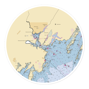 Shore Acres Point Corp. (Mamaroneck, NY) NOAA Chart Sticker