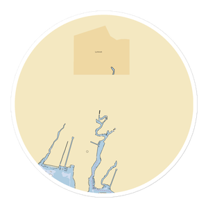 Davison's Metro Power Center (East Rockaway, NY) NOAA Chart Sticker