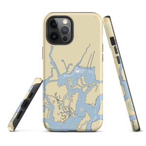 Hewlett Point Yacht Club (East Rockaway, NY) NOAA Chart  Tough iPhone Case